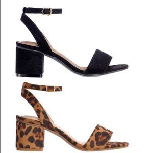 Cushion Walk At faux-suede Block heel Sandal
